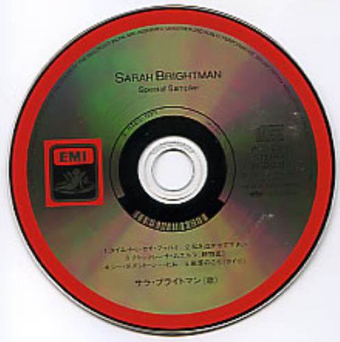 Sarah Brightman Special Sampler CD single (CD5 / 5") Japanese SAHC5SP281158