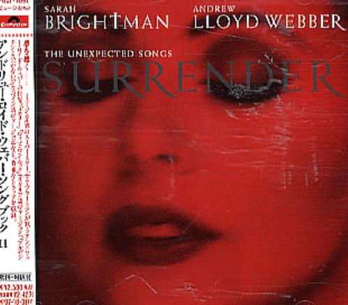 Sarah Brightman Surrender CD album (CDLP) Japanese SAHCDSU292867