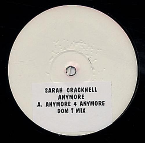 Sarah Cracknell Anymore 12" vinyl single (12 inch record / Maxi-single) UK SCK12AN70775