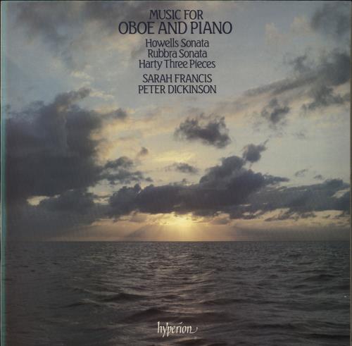 Sarah Francis & Peter Dickinson Music For Oboe And Piano vinyl LP album (LP record) UK 0WRLPMU737164