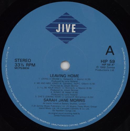 Sarah Jane Morris Sarah Jane Morris vinyl LP album (LP record) UK SM4LPSA762394