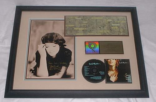 Sarah McLachlan Fumbling Towards Ecstacy award disc US MCLAWFU203274