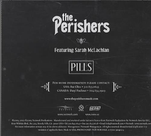 Sarah McLachlan Pills CD single (CD5 / 5") US MCLC5PI336753