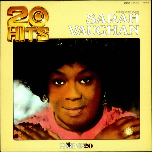 Sarah Vaughan 20 Hits vinyl LP album (LP record) UK VAALPHI509744