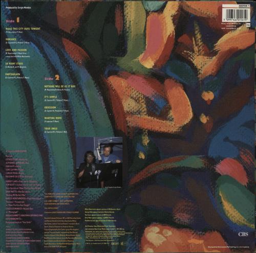 Sarah Vaughan Brazilian Romance vinyl LP album (LP record) UK VAALPBR586623