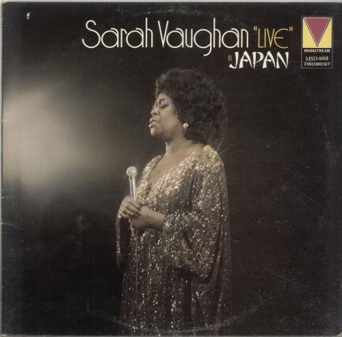 Sarah Vaughan Live In Japan 2-LP vinyl record set (Double LP Album) UK VAA2LLI457274