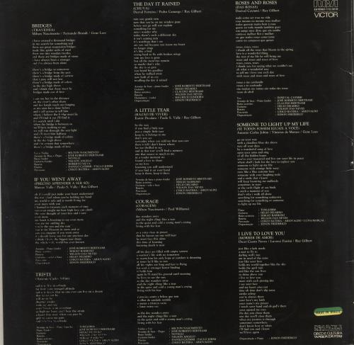 Sarah Vaughan O Som Brasileiro De Sarah Vaughan vinyl LP album (LP record) Brazilian VAALPOS700026