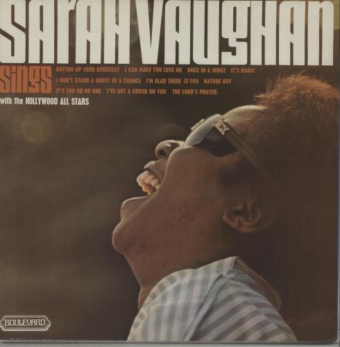Sarah Vaughan Sarah Vaughan Sings - 2nd vinyl LP album (LP record) UK VAALPSA671570