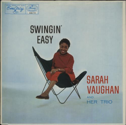 Sarah Vaughan Swingin' Easy vinyl LP album (LP record) Dutch VAALPSW446755