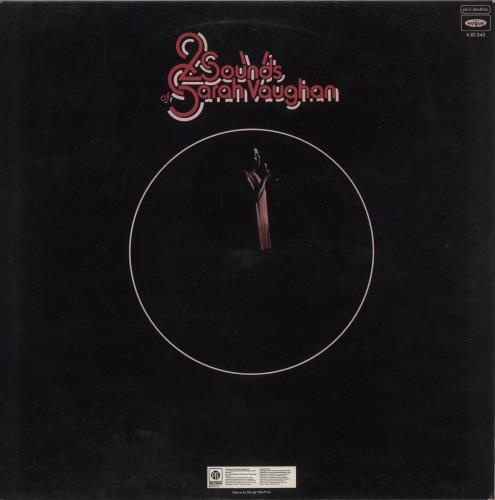 Sarah Vaughan Two Sounds Of Sarah Vaughan 2-LP vinyl record set (Double LP Album) UK VAA2LTW493649