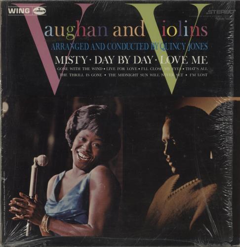 Sarah Vaughan Vaughan And Violins vinyl LP album (LP record) US VAALPVA700023