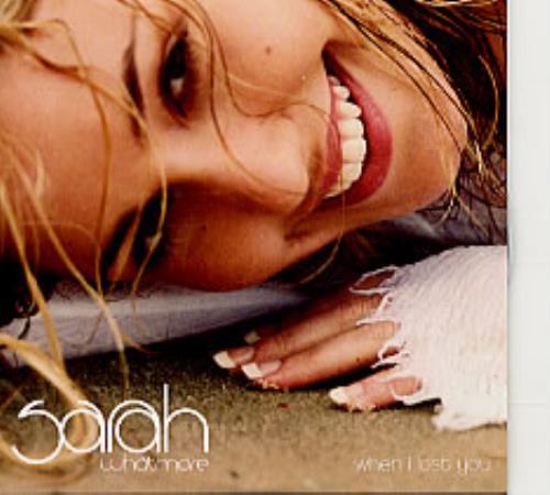 Sarah Whatmore When I Lost You CD single (CD5 / 5") UK SREC5WH224141