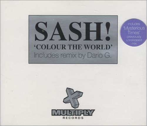 Sash! Colour The World CD single (CD5 / 5") UK SS!C5CO175087