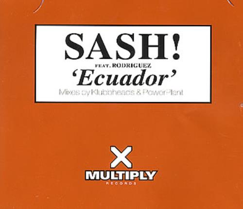 Sash! Ecuador 2-CD single set (Double CD single) UK SS!2SEC351449