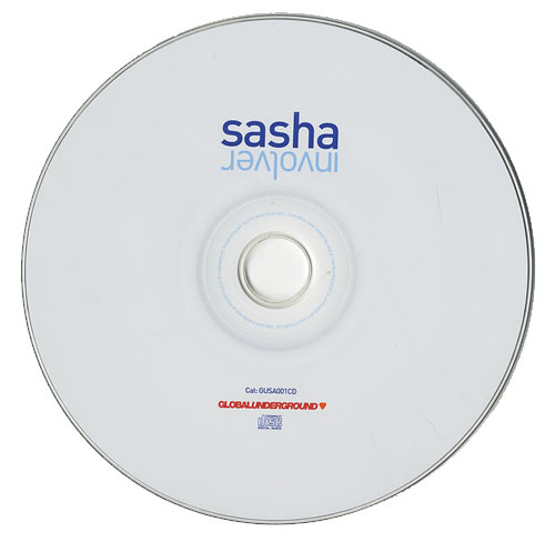 Sasha Involver CD album (CDLP) UK SASCDIN321832