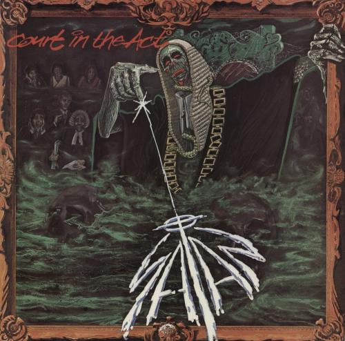 Satan Court In The Act vinyl LP album (LP record) Dutch UFTLPCO869711