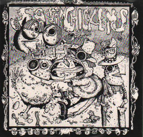 Satin Chickens The Anatomy Of Sodomy E.P. 7" vinyl single (7 inch record / 45) US SAT07TH04534