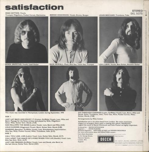 Satisfaction Satisfaction vinyl LP album (LP record) UK UD9LPSA543014