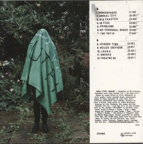 Sauna Youth Deaths - Orange and Black Vinyl vinyl LP album (LP record) UK 4BXLPDE872298