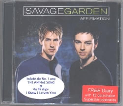 Savage Garden Affirmation + Diary CD album (CDLP) Singapore SGDCDAF148016