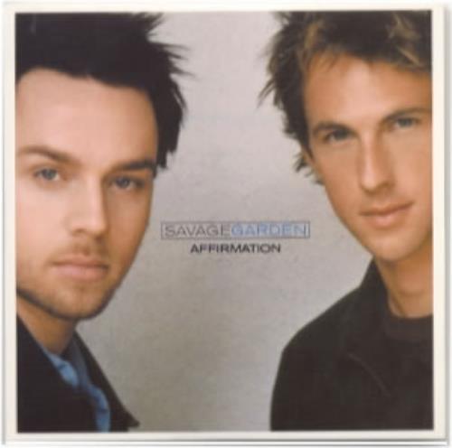 Savage Garden Affirmation CD single (CD5 / 5") UK SGDC5AF158591
