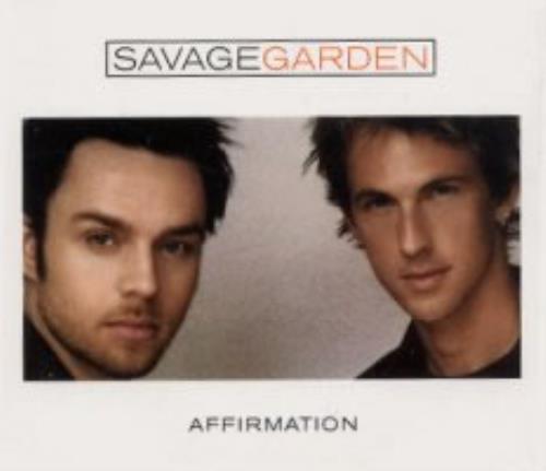 Savage Garden Affirmation CD single (CD5 / 5") Mexican SGDC5AF163260
