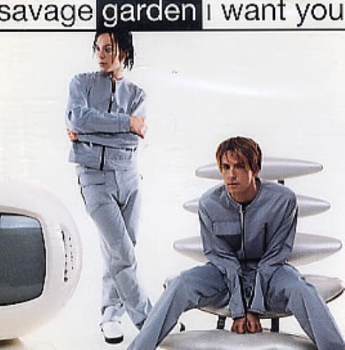 Savage Garden I Want You CD single (CD5 / 5") US SGDC5IW158025