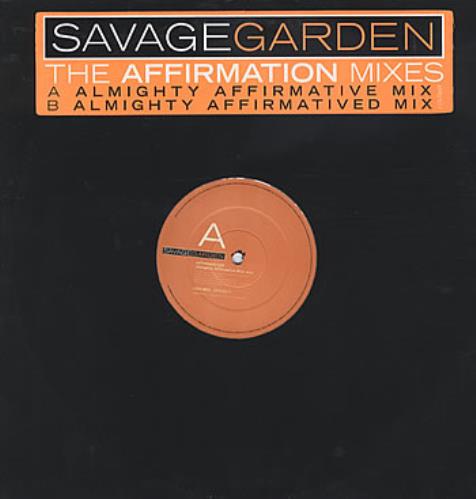 Savage Garden The Affirmation Mixes 12" vinyl single (12 inch record / Maxi-single) UK SGD12TH161672