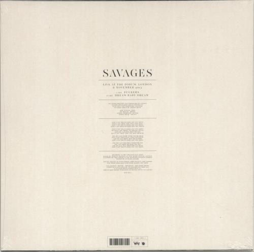 Savages Fuckers / Dream Baby Dream - Sealed 12" vinyl single (12 inch record / Maxi-single) UK XD212FU690820