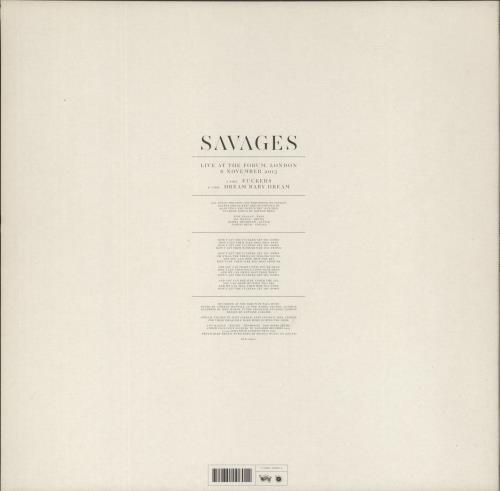 Savages Fuckers / Dream Baby Dream 12" vinyl single (12 inch record / Maxi-single) UK XD212FU868997