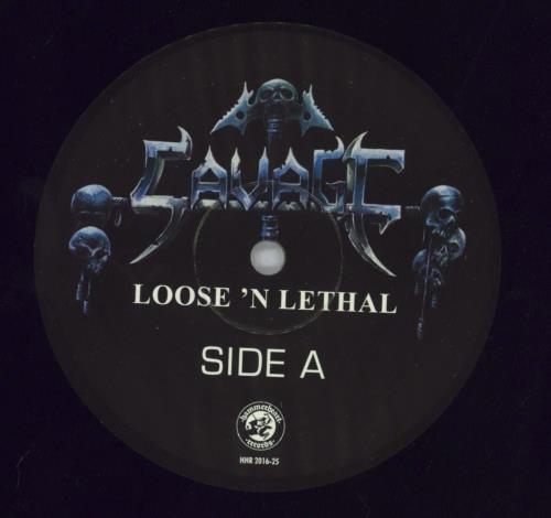Savage Loose 'N Lethal vinyl LP album (LP record) Dutch VG-LPLO826666