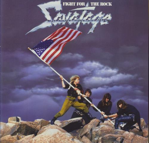 Savatage Fight For The Rock vinyl LP album (LP record) German SVTLPFI591115