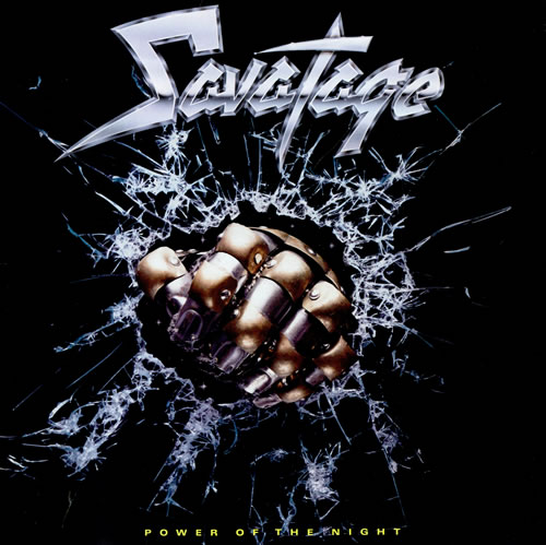 Savatage Power Of The Night vinyl LP album (LP record) US SVTLPPO463839