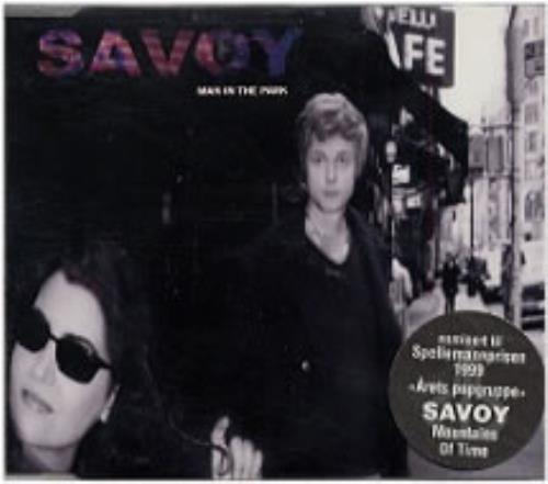 Savoy (A-Ha) Man In The Park CD single (CD5 / 5") Norwegian SAVC5MA180118