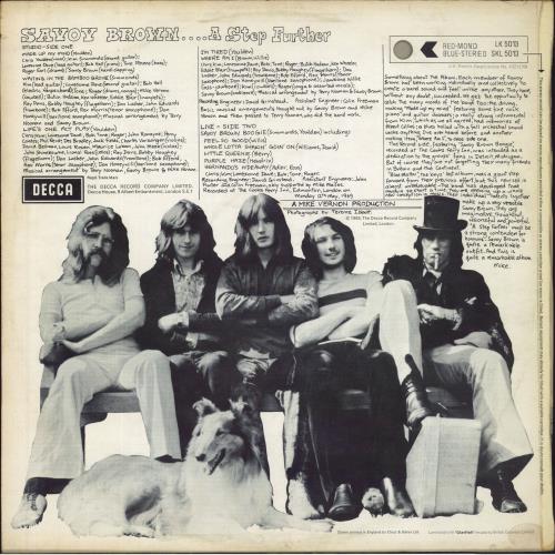 Savoy Brown A Step Further - EX vinyl LP album (LP record) UK SVBLPAS590036