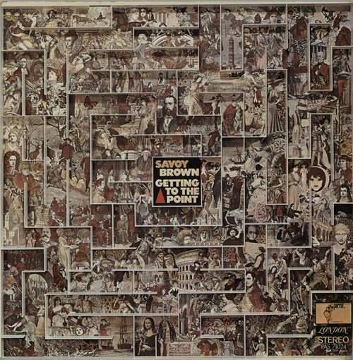 Savoy Brown Getting To The Point vinyl LP album (LP record) US SVBLPGE623705