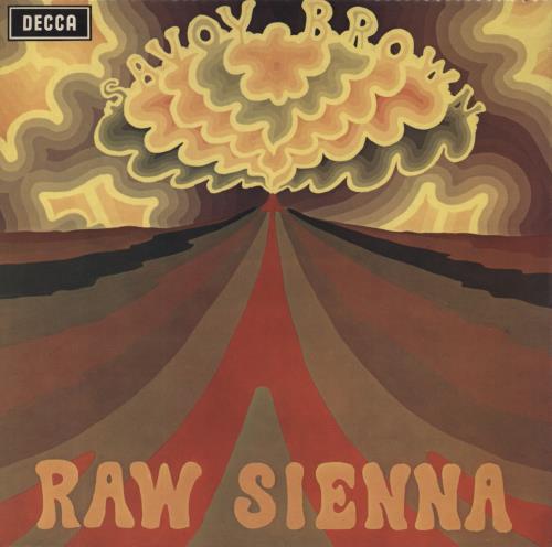 Savoy Brown Raw Sienna vinyl LP album (LP record) UK SVBLPRA591305