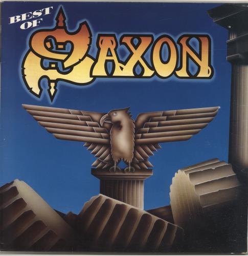 Saxon Best Of vinyl LP album (LP record) UK SAXLPBE177604