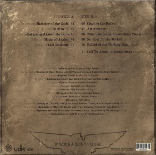 Saxon Call To Arms vinyl LP album (LP record) UK SAXLPCA538723