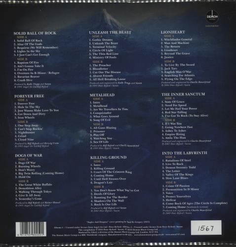 Saxon Eagles And Dragons - Numbered + Sealed Vinyl Box Set UK SAXVXEA668587