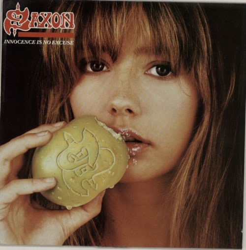 Saxon Innocence Is No Excuse vinyl LP album (LP record) UK SAXLPIN589678