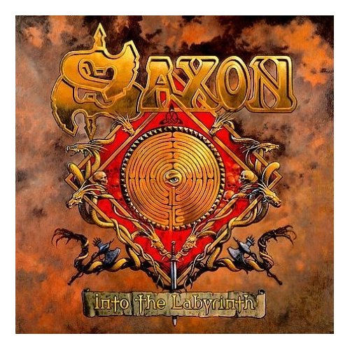 Saxon Into The Labyrinth CD album (CDLP) Japanese SAXCDIN456266