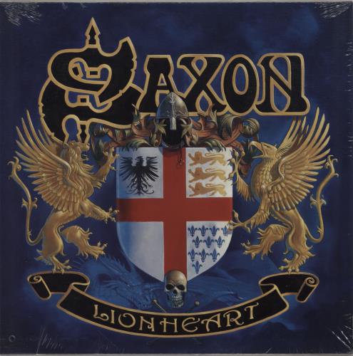 Saxon Lionheart - Sealed vinyl LP album (LP record) German SAXLPLI762970