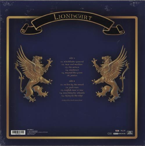 Saxon Lionheart - Sealed vinyl LP album (LP record) German SAXLPLI762970