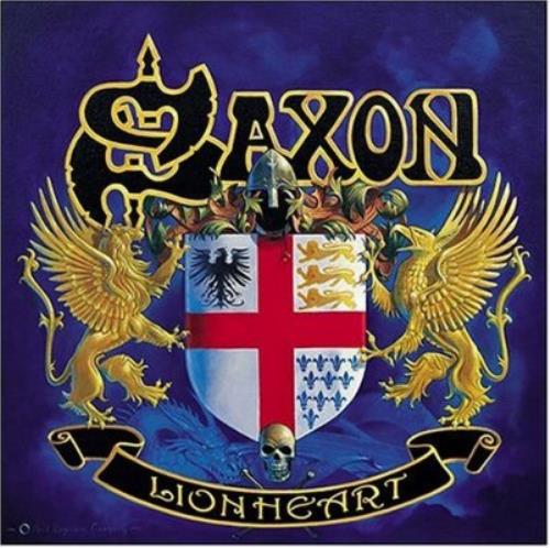 Saxon Lionheart vinyl LP album (LP record) German SAXLPLI455419