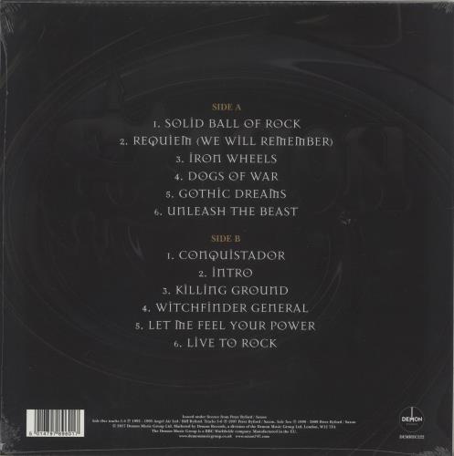 Saxon Live To Rock: The Best Of 1991-2009 vinyl LP album (LP record) UK SAXLPLI871992