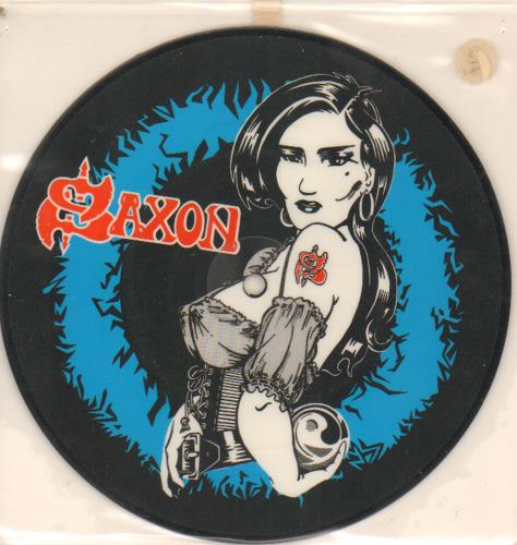 Saxon Rock 'n Roll Gypsy 7" vinyl picture disc (7 inch picture disc single) UK SAX7PRO61031