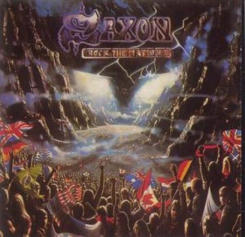 Saxon Rock The Nations CD album (CDLP) UK SAXCDRO368015