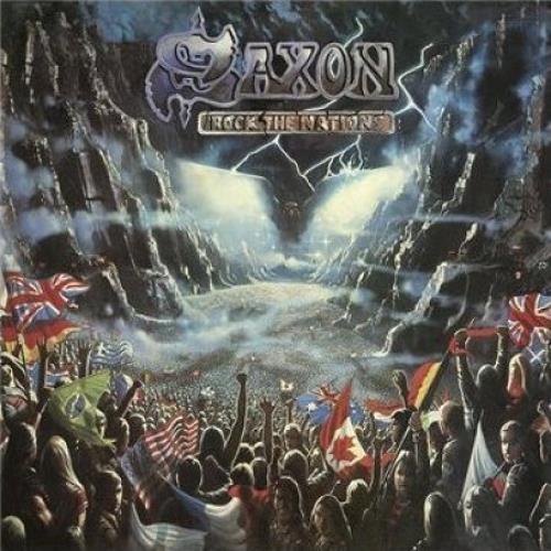 Saxon Rock The Nations CD album (CDLP) UK SAXCDRO494449