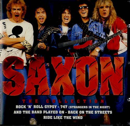 Saxon The Collection CD album (CDLP) Dutch SAXCDTH574179